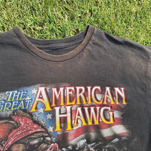 Vintage American Hawg Motorcycle tee - Picture 3 of 4